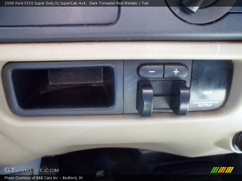 Dark Toreador Red Metallic / Tan 2006 Ford F350 Super Duty XL SuperCab 4x4