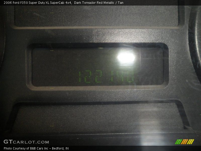 Dark Toreador Red Metallic / Tan 2006 Ford F350 Super Duty XL SuperCab 4x4