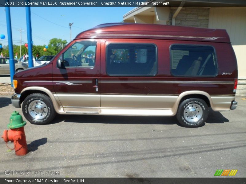 Chestnut Metallic / Medium Parchment 2001 Ford E Series Van E250 Passenger Conversion