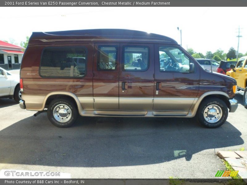Chestnut Metallic / Medium Parchment 2001 Ford E Series Van E250 Passenger Conversion