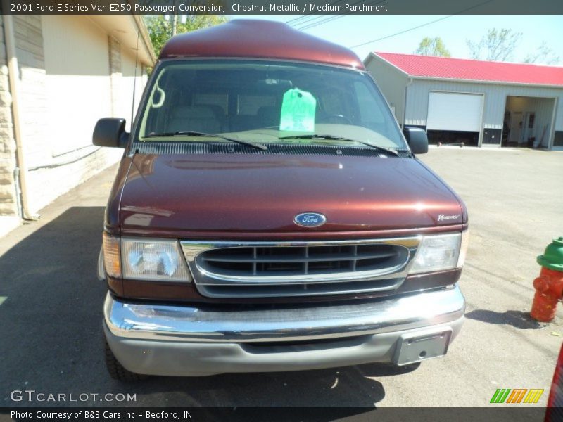 Chestnut Metallic / Medium Parchment 2001 Ford E Series Van E250 Passenger Conversion