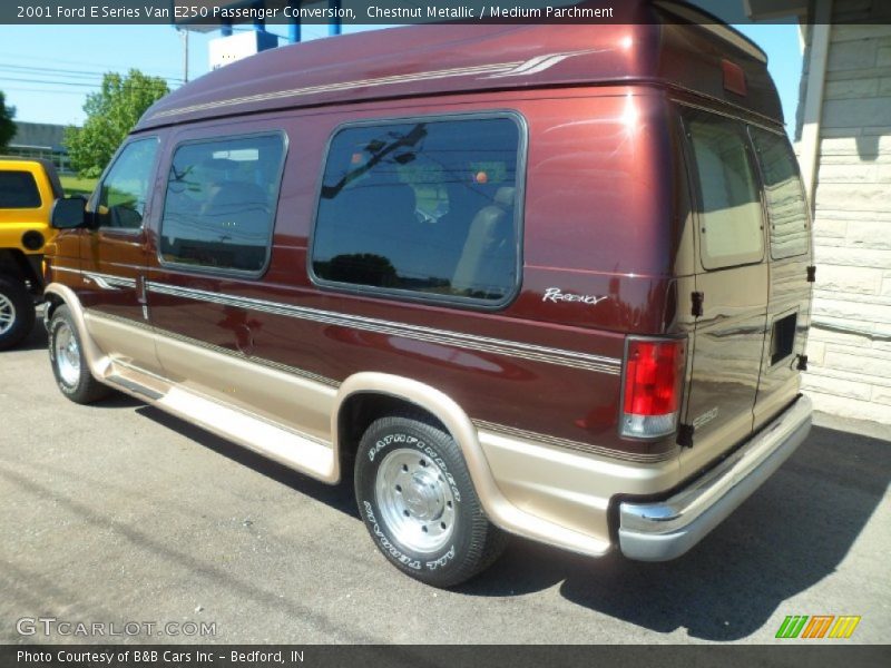 Chestnut Metallic / Medium Parchment 2001 Ford E Series Van E250 Passenger Conversion