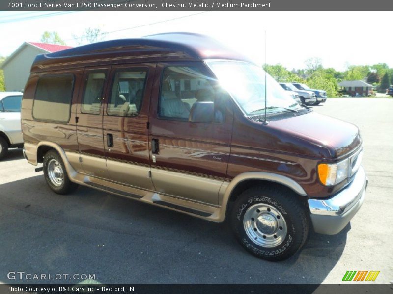 Chestnut Metallic / Medium Parchment 2001 Ford E Series Van E250 Passenger Conversion
