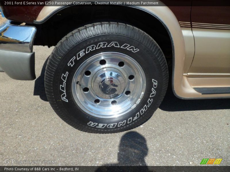 Chestnut Metallic / Medium Parchment 2001 Ford E Series Van E250 Passenger Conversion