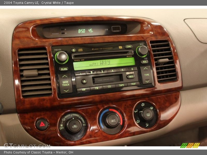 Audio System of 2004 Camry LE
