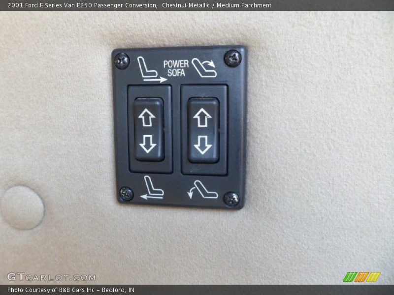 Chestnut Metallic / Medium Parchment 2001 Ford E Series Van E250 Passenger Conversion