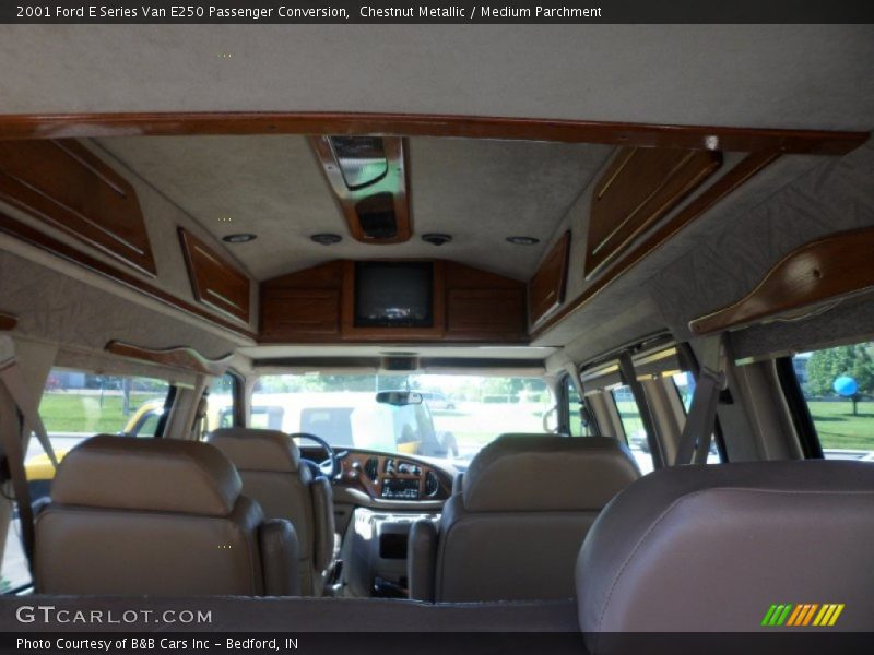 Chestnut Metallic / Medium Parchment 2001 Ford E Series Van E250 Passenger Conversion