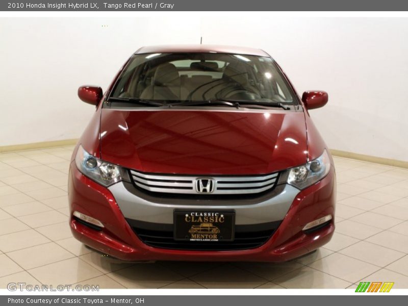 Tango Red Pearl / Gray 2010 Honda Insight Hybrid LX