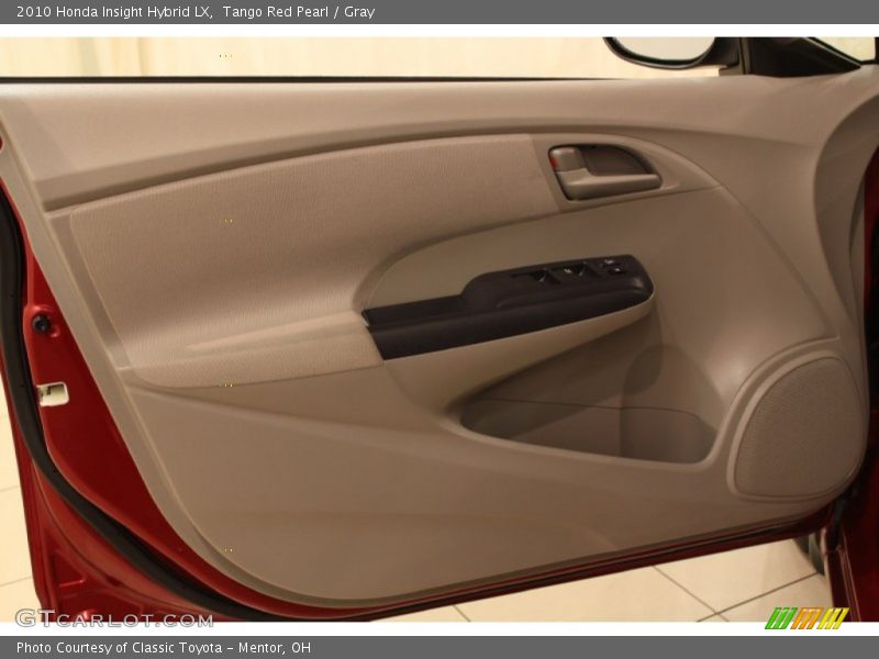 Tango Red Pearl / Gray 2010 Honda Insight Hybrid LX