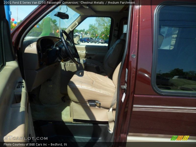 Chestnut Metallic / Medium Parchment 2001 Ford E Series Van E250 Passenger Conversion