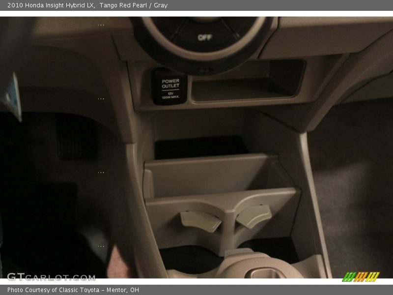 Tango Red Pearl / Gray 2010 Honda Insight Hybrid LX