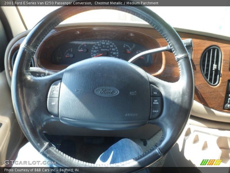 Chestnut Metallic / Medium Parchment 2001 Ford E Series Van E250 Passenger Conversion