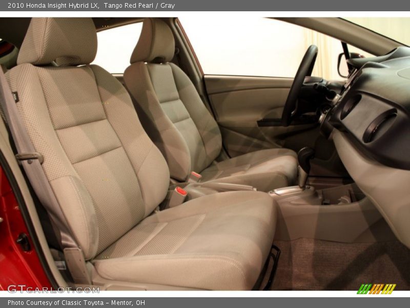 Tango Red Pearl / Gray 2010 Honda Insight Hybrid LX