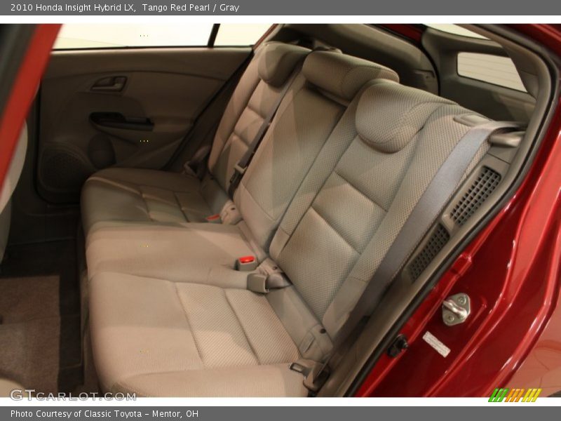 Tango Red Pearl / Gray 2010 Honda Insight Hybrid LX