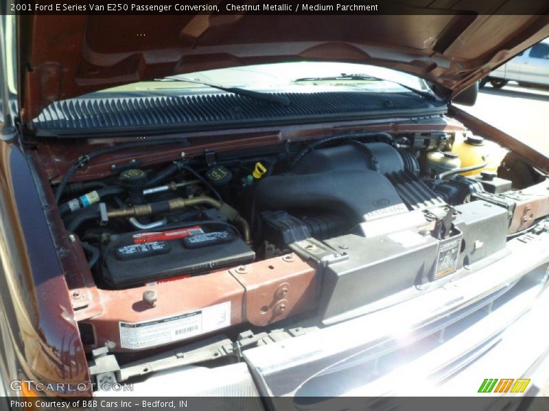 Chestnut Metallic / Medium Parchment 2001 Ford E Series Van E250 Passenger Conversion