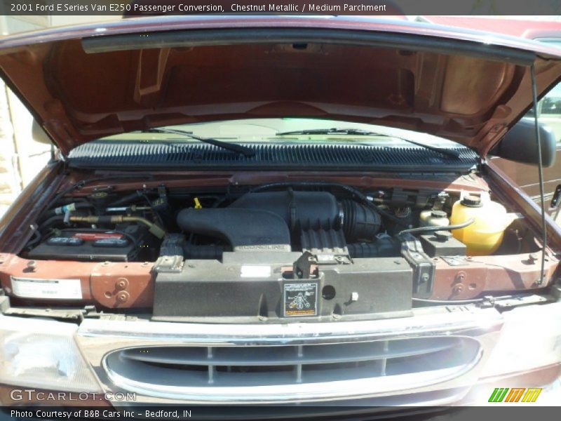 Chestnut Metallic / Medium Parchment 2001 Ford E Series Van E250 Passenger Conversion