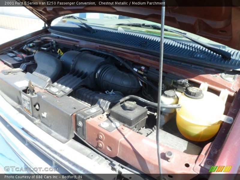 Chestnut Metallic / Medium Parchment 2001 Ford E Series Van E250 Passenger Conversion