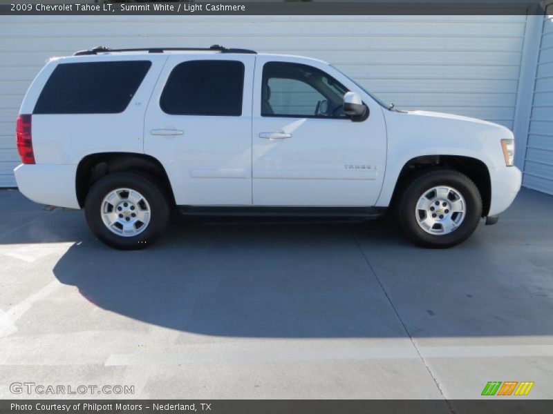 Summit White / Light Cashmere 2009 Chevrolet Tahoe LT