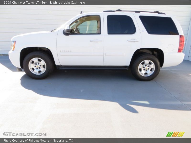 Summit White / Light Cashmere 2009 Chevrolet Tahoe LT