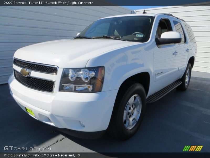 Summit White / Light Cashmere 2009 Chevrolet Tahoe LT
