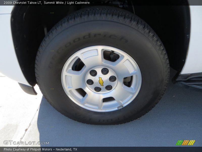 Summit White / Light Cashmere 2009 Chevrolet Tahoe LT