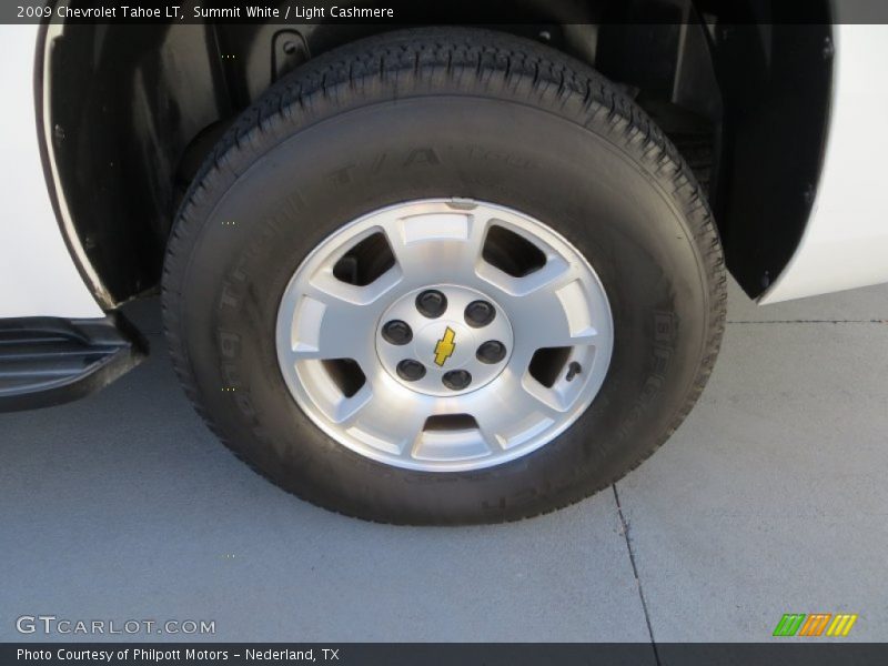 Summit White / Light Cashmere 2009 Chevrolet Tahoe LT