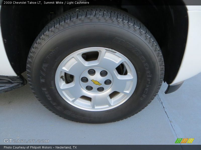 Summit White / Light Cashmere 2009 Chevrolet Tahoe LT