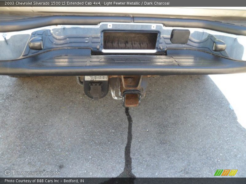 Light Pewter Metallic / Dark Charcoal 2003 Chevrolet Silverado 1500 LS Extended Cab 4x4