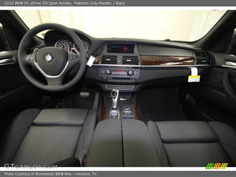 Platinum Gray Metallic / Black 2013 BMW X5 xDrive 35i Sport Activity