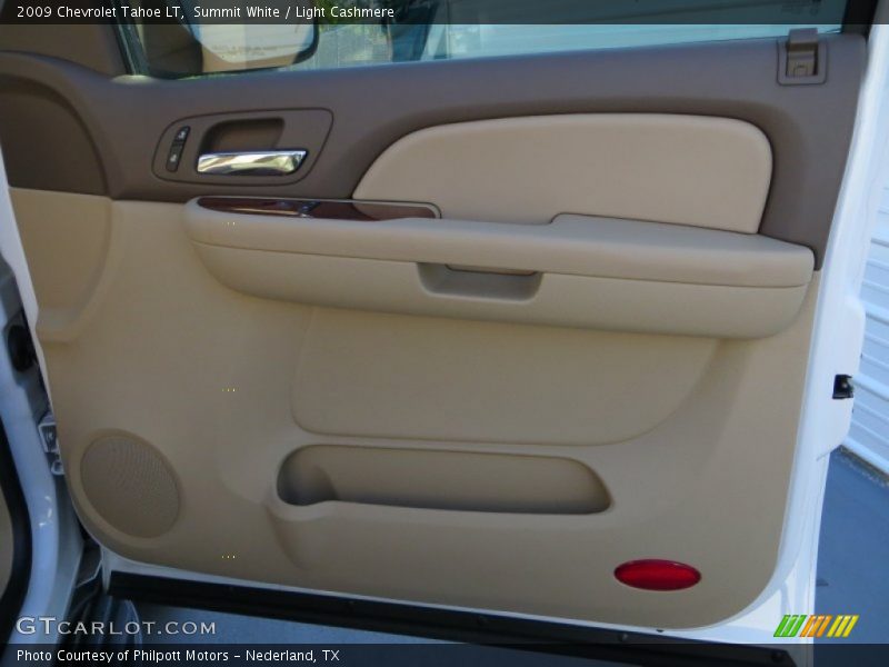 Summit White / Light Cashmere 2009 Chevrolet Tahoe LT