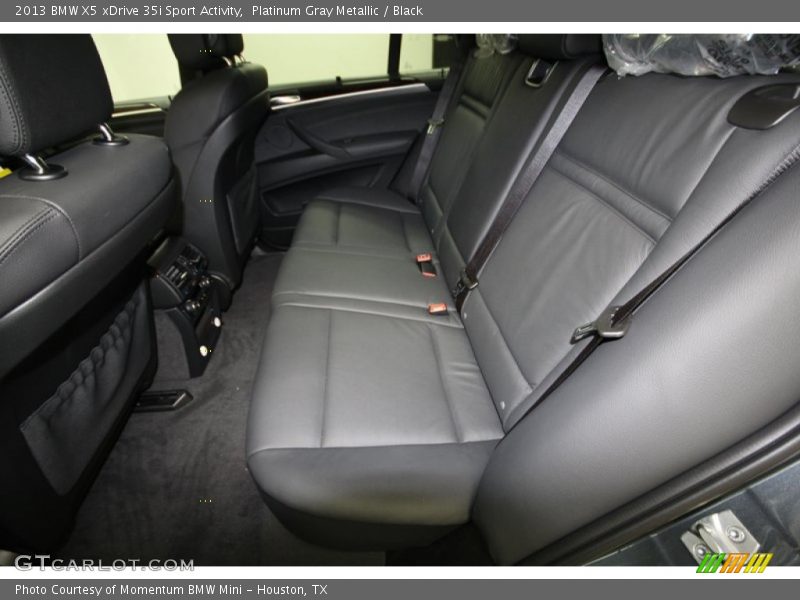 Platinum Gray Metallic / Black 2013 BMW X5 xDrive 35i Sport Activity