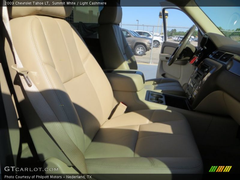 Summit White / Light Cashmere 2009 Chevrolet Tahoe LT