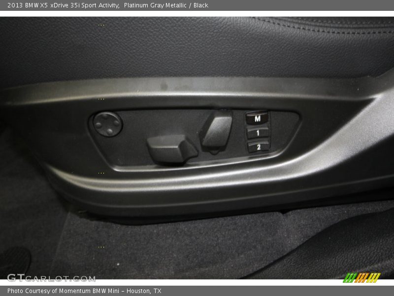 Platinum Gray Metallic / Black 2013 BMW X5 xDrive 35i Sport Activity