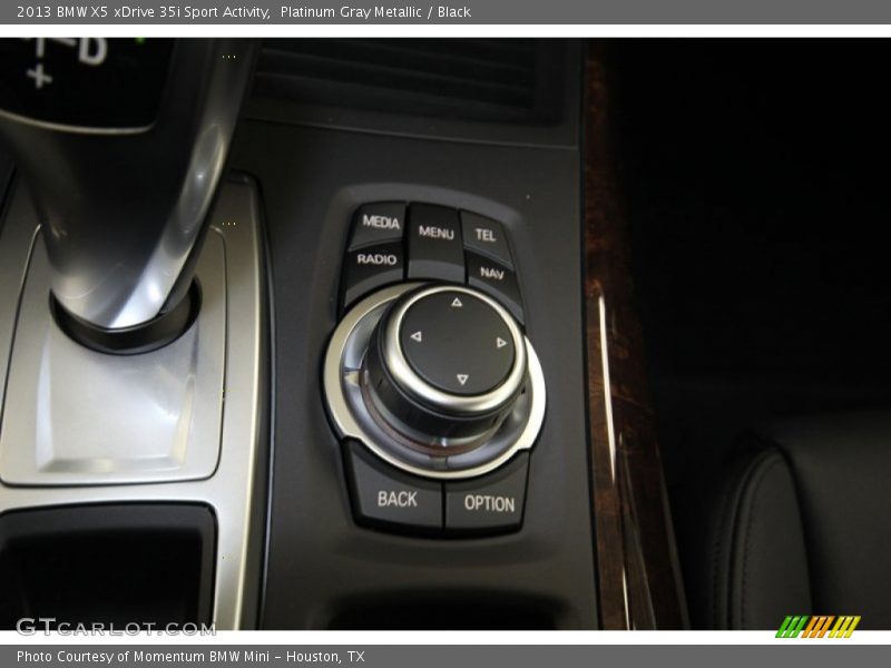 Platinum Gray Metallic / Black 2013 BMW X5 xDrive 35i Sport Activity