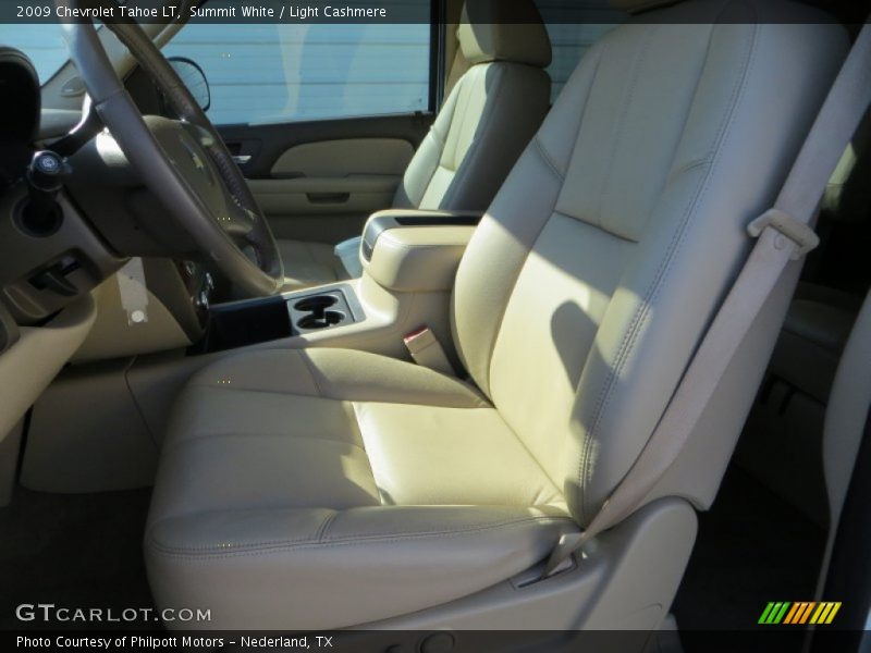 Summit White / Light Cashmere 2009 Chevrolet Tahoe LT