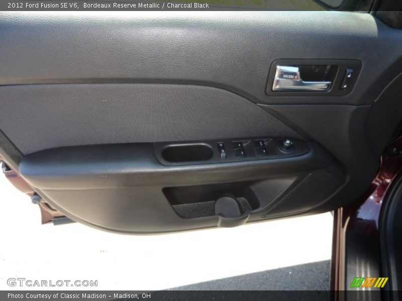 Bordeaux Reserve Metallic / Charcoal Black 2012 Ford Fusion SE V6