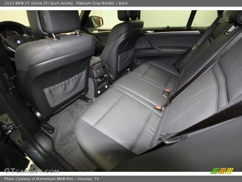 Platinum Gray Metallic / Black 2013 BMW X5 xDrive 35i Sport Activity