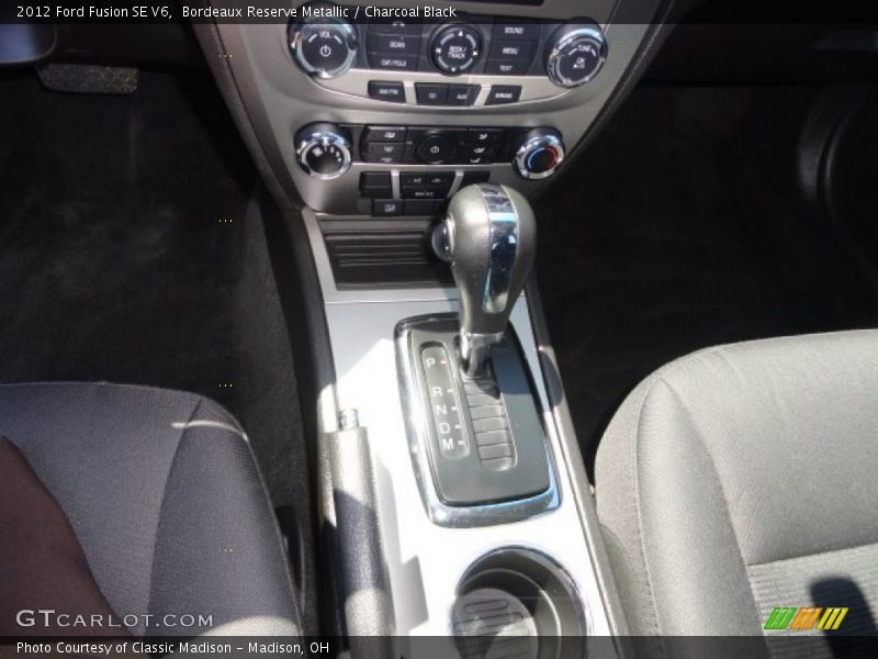 Bordeaux Reserve Metallic / Charcoal Black 2012 Ford Fusion SE V6