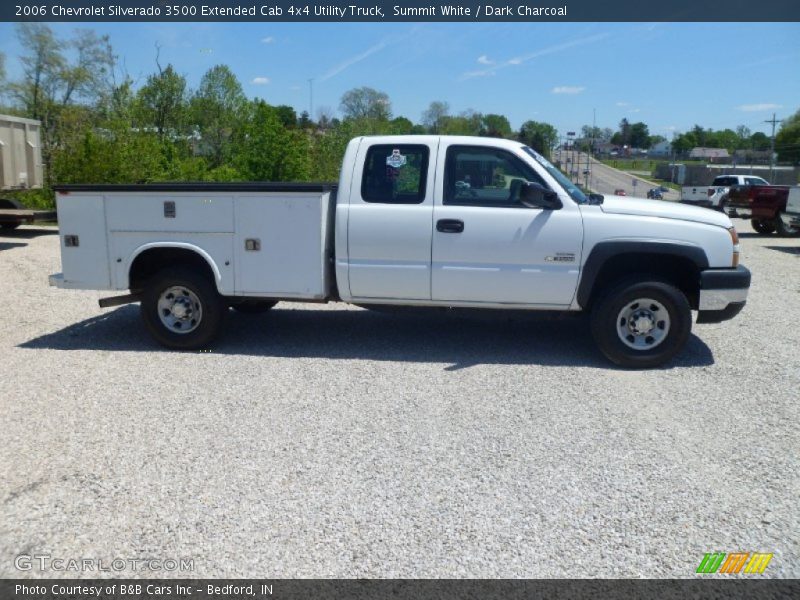 Summit White / Dark Charcoal 2006 Chevrolet Silverado 3500 Extended Cab 4x4 Utility Truck
