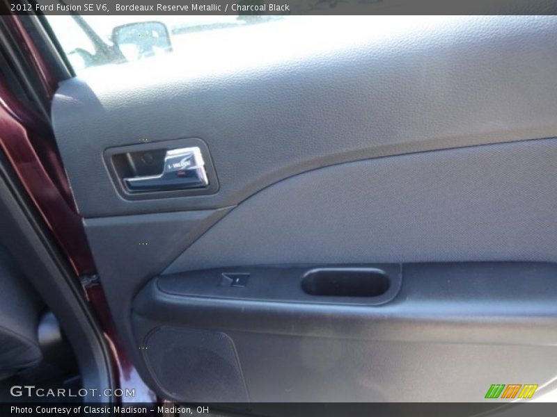 Bordeaux Reserve Metallic / Charcoal Black 2012 Ford Fusion SE V6