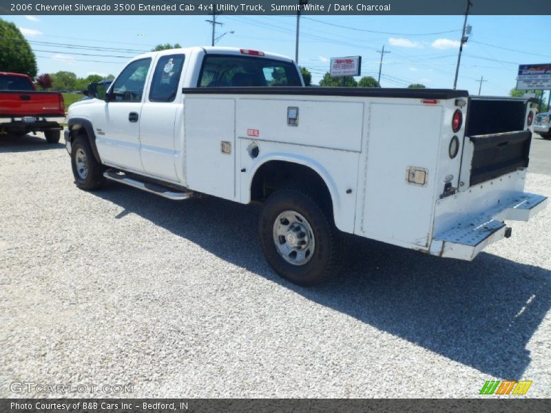 Summit White / Dark Charcoal 2006 Chevrolet Silverado 3500 Extended Cab 4x4 Utility Truck