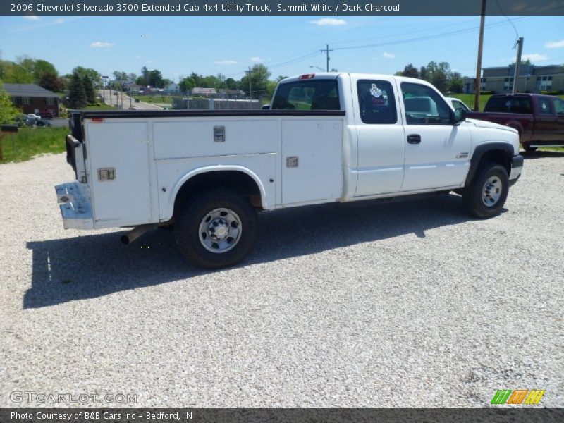 Summit White / Dark Charcoal 2006 Chevrolet Silverado 3500 Extended Cab 4x4 Utility Truck