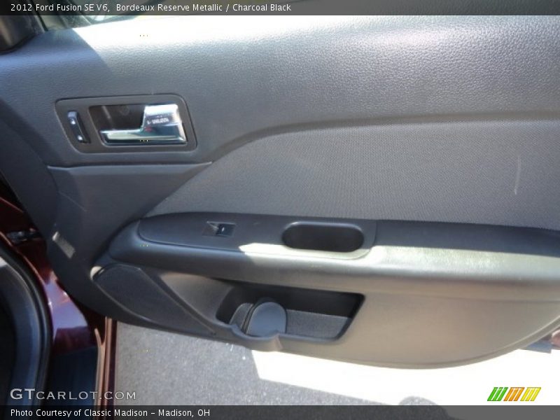 Bordeaux Reserve Metallic / Charcoal Black 2012 Ford Fusion SE V6