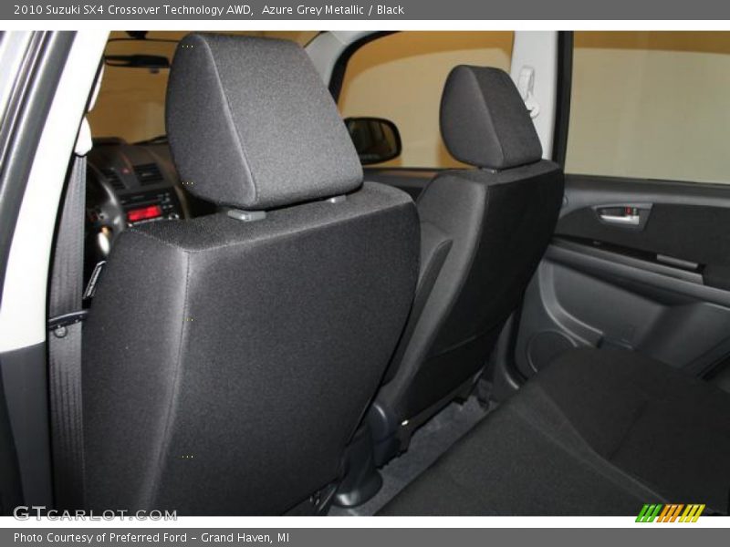 Azure Grey Metallic / Black 2010 Suzuki SX4 Crossover Technology AWD