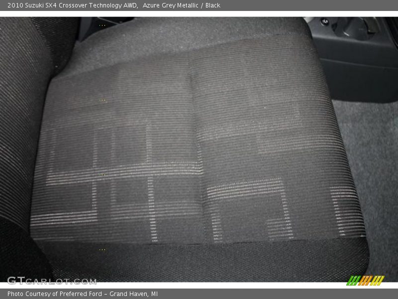 Azure Grey Metallic / Black 2010 Suzuki SX4 Crossover Technology AWD