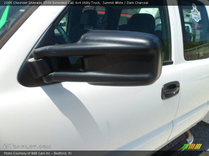 Summit White / Dark Charcoal 2006 Chevrolet Silverado 3500 Extended Cab 4x4 Utility Truck