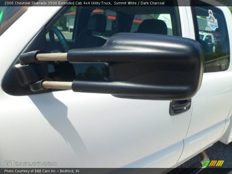 Summit White / Dark Charcoal 2006 Chevrolet Silverado 3500 Extended Cab 4x4 Utility Truck