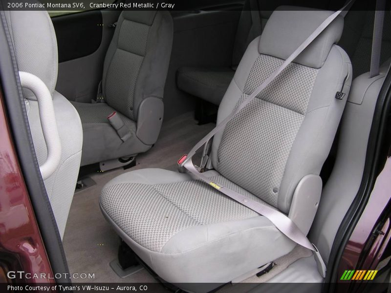 Cranberry Red Metallic / Gray 2006 Pontiac Montana SV6