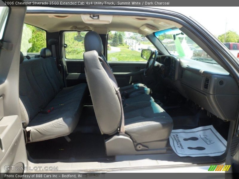 Summit White / Dark Charcoal 2006 Chevrolet Silverado 3500 Extended Cab 4x4 Utility Truck