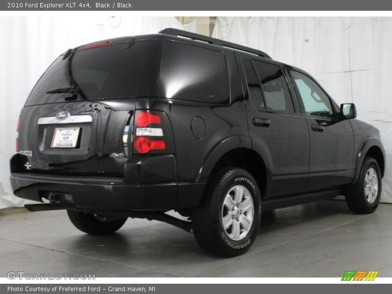 Black / Black 2010 Ford Explorer XLT 4x4